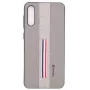 Capa traseira de silicone líquido Evelatus para Samsung Galaxy A50 Dazzel Gray