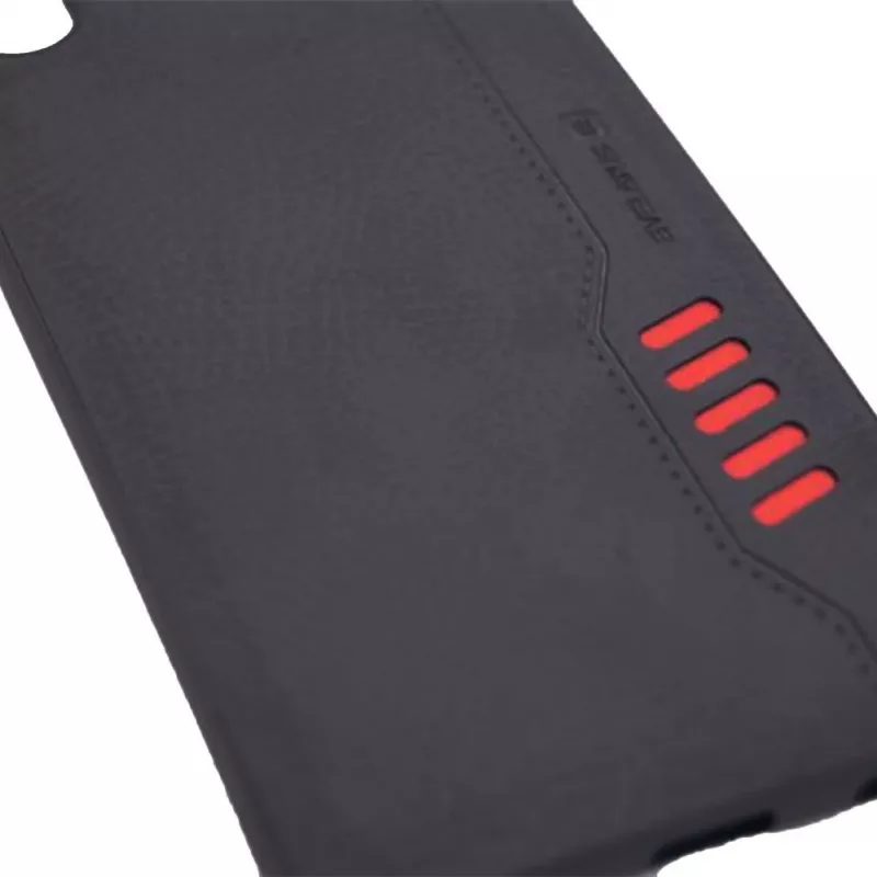 Evelatus Samsung Galaxy A50 capa traseira reforçada Shooter Series preta com kickstand e anel de suporte