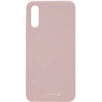 Capa em silicone Evelatus Samsung Galaxy A50 rosa areia