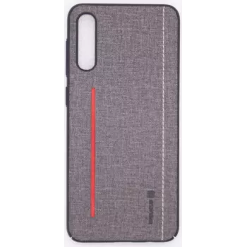 Evelatus Samsung Galaxy A50 capa traseira de silicone - Cinzento