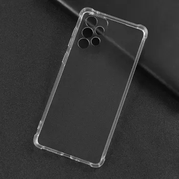 Capa de silicone militar anti-choque Evelatus para Samsung Galaxy A53 5G TPU Transparente