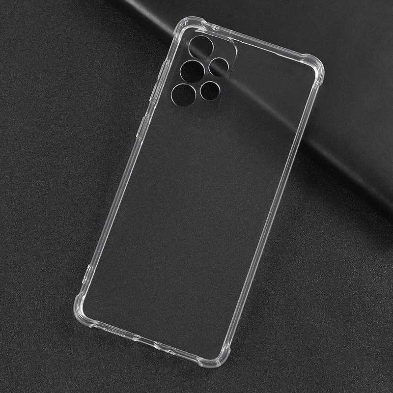 Capa de silicone militar anti-choque Evelatus para Samsung Galaxy A53 5G TPU Transparente