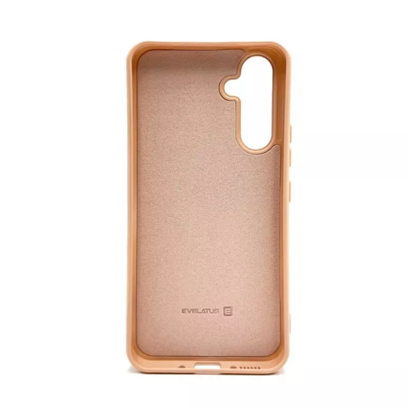 Evelatus Capa de silicone nano TPU para Samsung Galaxy A54 areia rosa