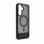 Evelatus Capa MagSafe emborrachada com suporte para Samsung Galaxy A57 preta