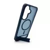 Evelatus Capa MagSafe emborrachada com suporte para Samsung Galaxy A57 azul-marinho