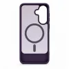 Evelatus Capa emborrachada com MagSafe e suporte para Samsung Galaxy A57, lilás