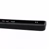 Evelatus Capa Shield com MagSafe e suporte, anel mate, para Samsung Galaxy A57, preta