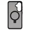 Evelatus Capa Shield com MagSafe e suporte, anel mate, para Samsung Galaxy A57, preta