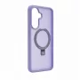 Evelatus Capa Shield com MagSafe e suporte para Samsung Galaxy A57, anel mate, lavanda lilás