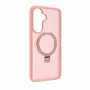 Capa Evelatus Shield para Samsung Galaxy A57 com MagSafe e Suporte Anel Mate Rosa Claro