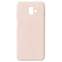 Capa de silicone Evelatus para Samsung Galaxy A6 2018 rosa areia
