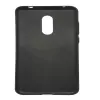 Capa TPU Evelatus para Samsung Galaxy A6 2018 com placa metálica para suporte magnético de telemóvel, preta