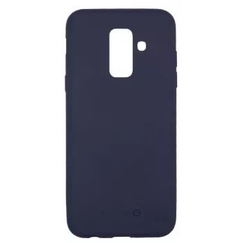 Evelatus Capa de Silicone Nano Soft Touch TPU Azul Meia-Noite para Samsung Galaxy A6 Plus 2018