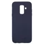 Evelatus Capa de Silicone Nano Soft Touch TPU Azul Meia-Noite para Samsung Galaxy A6 Plus 2018