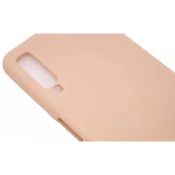 Evelatus Capa de Silicone Nano Soft Touch TPU Rosa Areia para Samsung Galaxy A7 2018