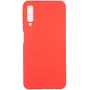 Evelatus Capa de silicone nano Soft Touch TPU para Samsung Galaxy A7 2018 vermelha