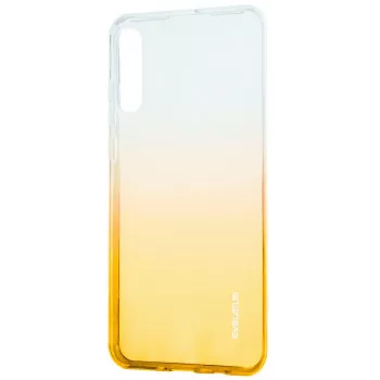 Evelatus Capa TPU Gradient para Samsung Galaxy A70 dourada