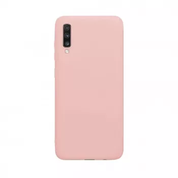 Capa de silicone nano Evelatus para Samsung Galaxy A70 Soft Touch TPU bege