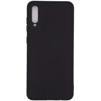 Capa de silicone nano Evelatus para Samsung Galaxy A70 Soft Touch TPU preta