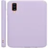 Capa de silicone nano Evelatus para Samsung Galaxy A70 Soft Touch TPU azul