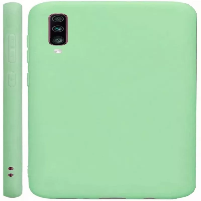 Evelatus Capa de Silicone Nano Soft Touch TPU Menta para Samsung Galaxy A70