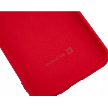 Evelatus Samsung Galaxy A70 Capa de silicone Nano Soft Touch TPU Vermelho