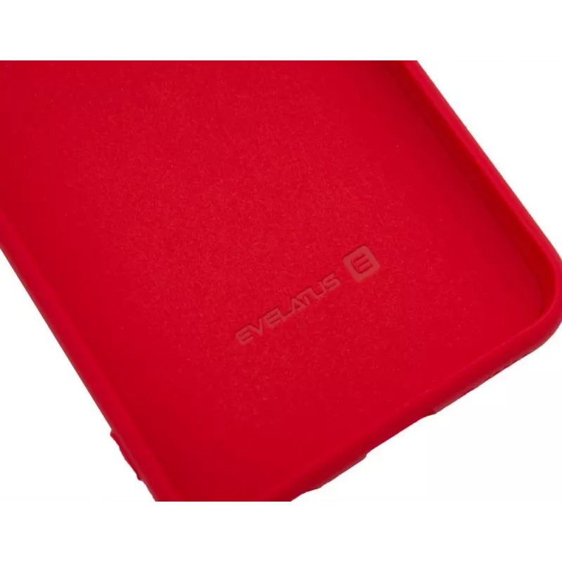 Evelatus Samsung Galaxy A70 Capa de silicone Nano Soft Touch TPU Vermelho