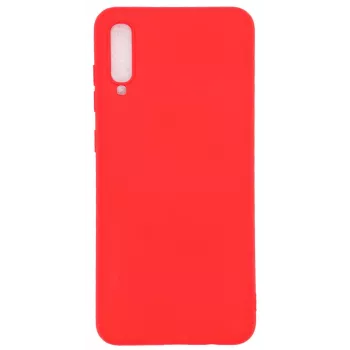 Evelatus Samsung Galaxy A70 Capa de silicone Nano Soft Touch TPU Vermelho