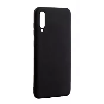 Evelatus Samsung Galaxy A70s Capa de Silicone Nano Soft Touch TPU Preta