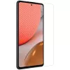 Película protetora de ecrã Evelatus em vidro temperado 0,33 mm plana transparente com cola japonesa, antiestática, para Samsung Galaxy A72 4G / A72 5G