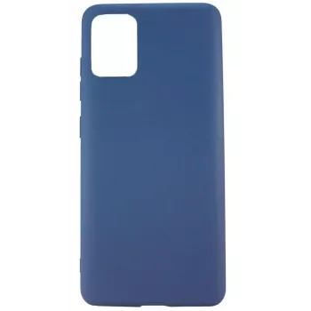 Evelatus Samsung Galaxy A72 Capa de Silicone Nano Soft Touch TPU Azul Meia-Noite