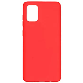 Evelatus Capa de silicone nano Soft Touch TPU para Samsung Galaxy A72 vermelha