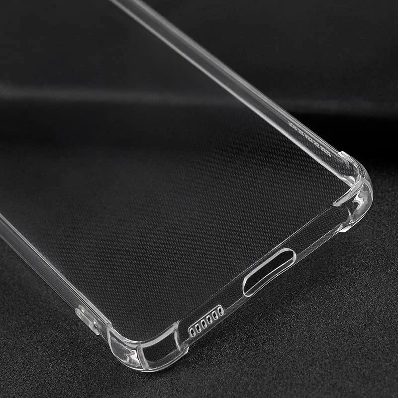 Evelatus Capa de silicone militar à prova de choques TPU transparente para Samsung Galaxy A73 5G