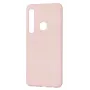 Capa em silicone nano Evelatus para Samsung Galaxy A9 2018, Soft Touch TPU, rosa areia