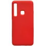 Capa de silicone Nano Evelatus Soft Touch em TPU para Samsung Galaxy A9 2018 vermelha