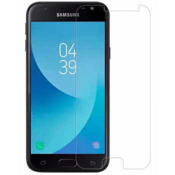Capa traseira em silicone Evelatus para Samsung Galaxy J3 (2017), preta