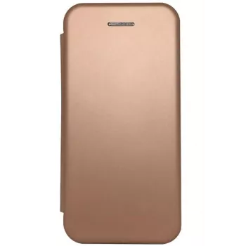 Capa tipo livro Evelatus para Samsung Galaxy J6 (2018) rosa-ouro
