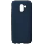 Capa de silicone Evelatus para Samsung Galaxy J6 (2018) azul-meia-noite