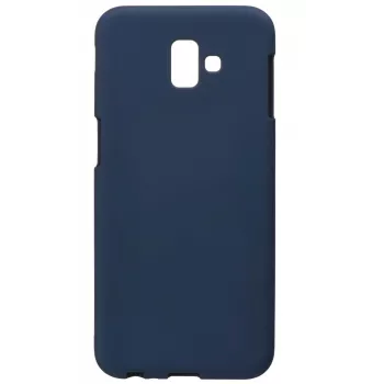 Evelatus Samsung Galaxy J6 Plus Capa de silicone Nano Soft Touch TPU Azul Meia-Noite