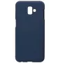 Evelatus Samsung Galaxy J6 Plus Capa de silicone Nano Soft Touch TPU Azul Meia-Noite