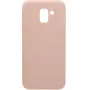 Capa de silicone Evelatus para Samsung Galaxy J6+ rosa areia