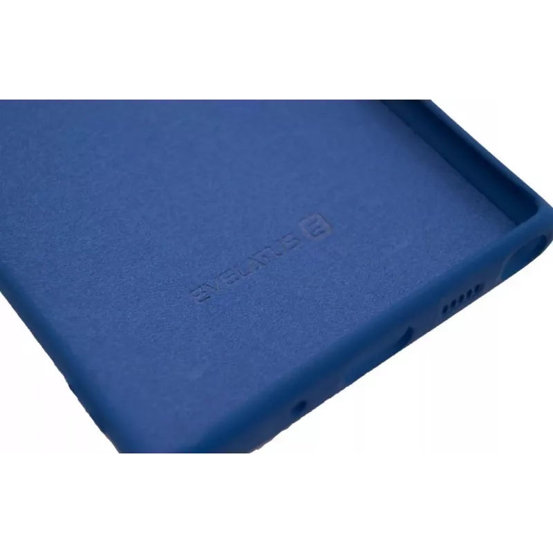 Capa Nano Silicone Soft Touch TPU Evelatus para Samsung Galaxy Note 10 azul