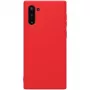 Evelatus capa de silicone nano com toque suave TPU para Samsung Galaxy Note 10, vermelho