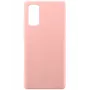 Evelatus Samsung Galaxy Note 20 Capa de Silicone Nano Soft Touch TPU Bege