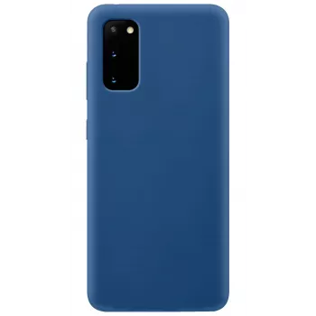 Evelatus Capa de silicone nano Soft Touch TPU para Samsung Galaxy Note 20 azul