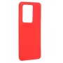 Capa em silicone nano Evelatus para Samsung Galaxy Note 20 Ultra, Soft Touch TPU, vermelha