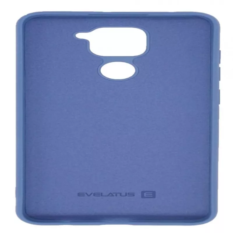 Evelatus capa de silicone nano com toque suave TPU para Samsung Galaxy Note 9, azul