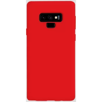 Evelatus Capa de silicone nano Soft Touch TPU para Samsung Galaxy Note 9 vermelha