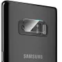 Evelatus Substituição de lente de vidro da câmara traseira para Samsung Galaxy Note 9 - Transparente com moldura preta