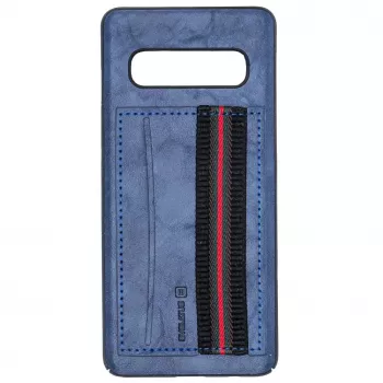 Evelatus Capa de plástico Cubit para Samsung Galaxy S10 azul